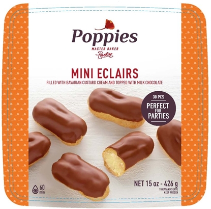 Picture of POPPIES MINI ECLAIRS CHOCLATE 200GR